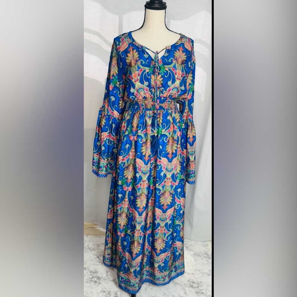 Bright Blue One of a Kind Zury Dress